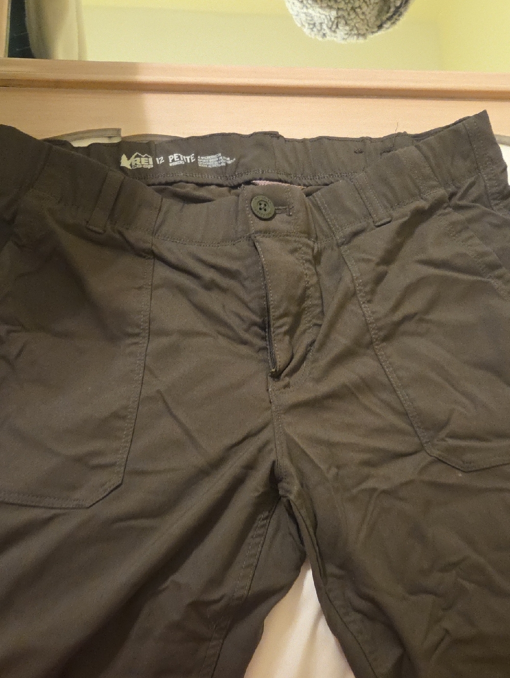 REI Women's Trek Pants in Olive